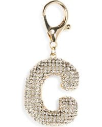 Leith - Pavé Initial Bag Charm - Lyst