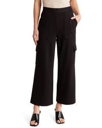 Adrianna Papell - Pull-on Ponte Cargo Pants - Lyst