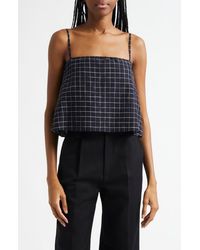 Vince - Windowpane Camisole - Lyst