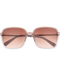 Ted Baker - 57Mm Gradient Square Sunglasses - Lyst