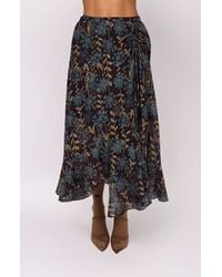 MELLODAY - Organza Midi Skirt - Lyst