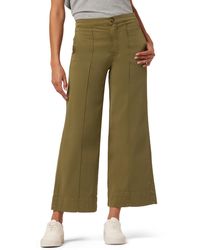 Joe's Jeans - The Madison High Waist Ankle Wide Leg Trousers - Lyst