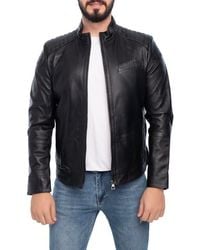 VELLAPAIS - Lanier Leather Jacket - Lyst