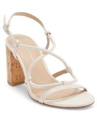 Stuart Weitzman - Nilla 75 Block Sandal - Lyst