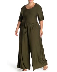 west kei knit wide leg jumpsuit
