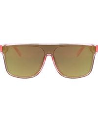 Hurley - Flat Top Shield 130Mm Polarized Sunglasses - Lyst