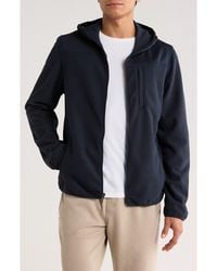 Zella - Full Zip Grid Fleece Jacket - Lyst