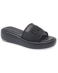 DKNY - Odina Platform Slide Sandal - Lyst