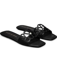 Stuart Weitzman - Jasmine Cutout Slide Sandal - Lyst