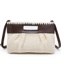 Moda Luxe - Straw Crossbody Clutch - Lyst