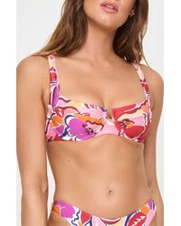 LSPACE - Mako Underwire Bikini Top - Lyst