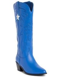 Billini - Ubelle Faux Leather Western Boot - Lyst