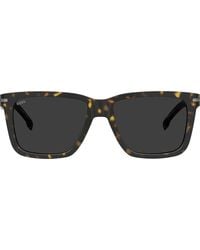 BOSS - 55Mm Square Sunglasses - Lyst