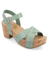 Journee Collection - Platform Sandal - Lyst