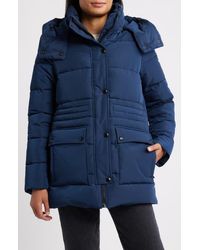 Sam Edelman - Parka With Removable Hood - Lyst