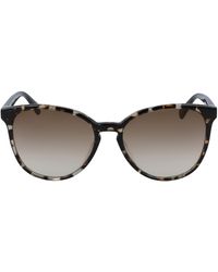 Longchamp - Le Pliage 53mm Gradient Cat Eye Sunglasses - Lyst
