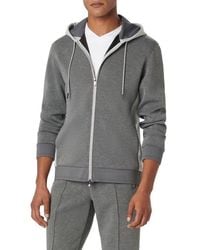 Bugatchi - Full Zip Hoodie - Lyst