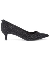 Kurt Geiger - Embellished Pointy Toe Pumps - Lyst