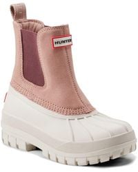 HUNTER - Sutton Waterproof Duck Boot - Lyst