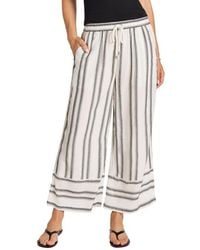 Matty M - Stripe Crop Pants - Lyst