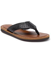johnston and murphy mens flip flops