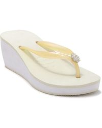 havaianas platform wedge