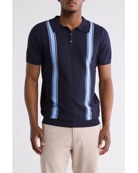 T.R. Premium - Slim Fit Sweater Knit Polo - Lyst