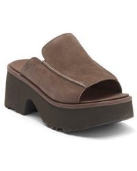 UGG - New Heights Platform Slide Sandal - Lyst