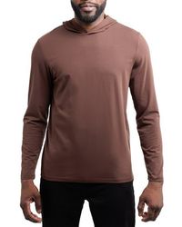 Xray Jeans - Long Sleeve Hooded T-Shirt - Lyst