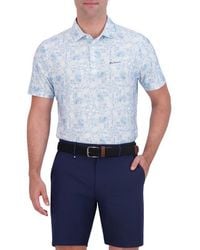 Ben Sherman - Collage Print Stretch Tech Polo - Lyst