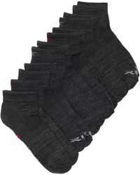 Reebok - 6-pack Quarter Length Socks - Lyst