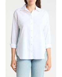 J.McLaughlin - Finn Contrast Button Front Shirt - Lyst