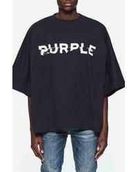 Purple Brand - Heavyweight Jersey Graphic T-Shirt - Lyst