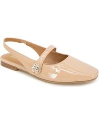 Kensie - Felicity Slingback Mary Jane Flat - Lyst