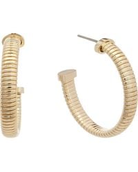 Juvell - Textured Hoop Earrings - Lyst