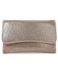 BERNESS - Rhinestone Envelope Clutch - Lyst