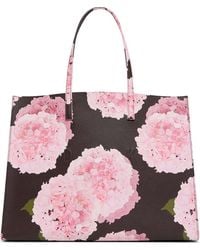 Ted Baker - Sukicon Hydrangea Large Icon Tote - Lyst