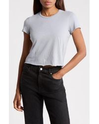James Perse - Shrunken Tee - Lyst