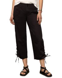 Sanctuary - Cotton Twill Utility Crop Pants - Lyst
