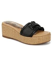 Sam Edelman - Pauleena Platform Wedge Slide Sandal - Lyst