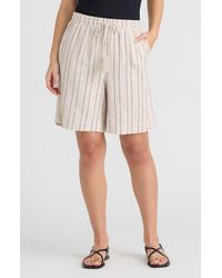 NVLT - Sequin Bermuda Shorts - Lyst