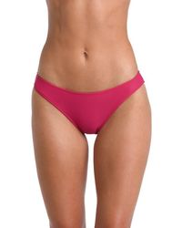 L'Agence - Nicole Solid Classic Bikini Bottoms - Lyst