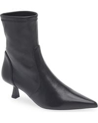 Stuart Weitzman - Stuart Supersculpt Pointy Toe Bootie 50 - Lyst