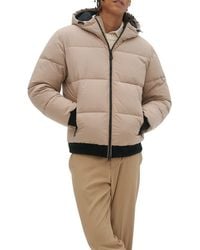 Noize - Gunnar Hooded Puffer Bomber Jacket - Lyst