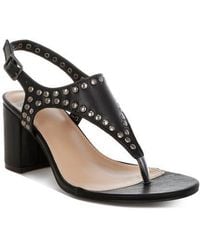 Rag & Co - Nerina Leather Studded T-Strap Sandal - Lyst
