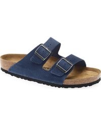 Birkenstock - Arizona Corduroy Slide Sandal - Lyst