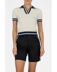 Golf Linx 18 - Clubhouse Tipped Pima Cotton Polo - Lyst