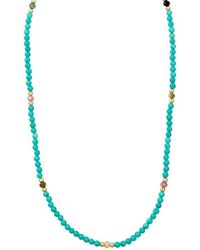 Savvy Cie Jewels - Cultured Freshwater Pearl & Beaded Necklace - Lyst