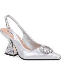 Lady Couture - Spotlight Pointed Toe Slingback Pump - Lyst