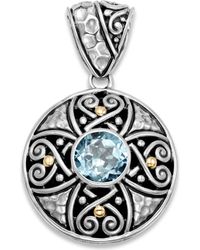 Samuel B. - Round Filigree Pendant - Lyst